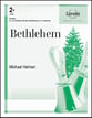 Bethlehem Handbell sheet music cover
